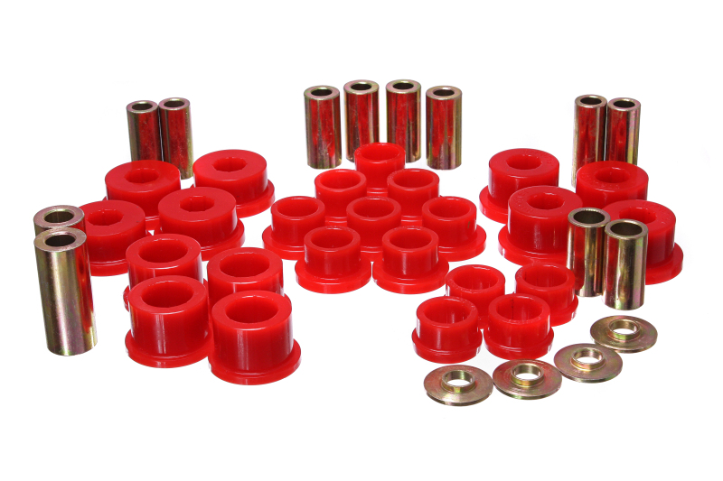 Energy Suspension 11.3110R 06-14 Mazda Miata Red Rear Control Arm Bushing Set - Image 4