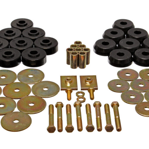 Energy Suspension 3.4166G Body Mount Set Exc. Convertible - Black - Image 4