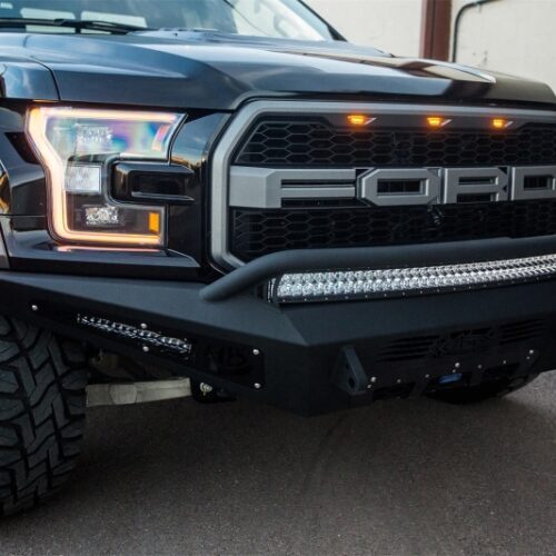 Alternative view of Addictive Desert Designs 17-18 Ford F-150 Raptor HoneyBadger Front Bumper