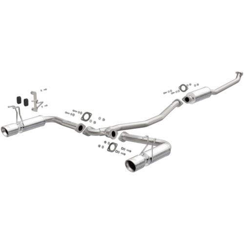 MagnaFlow 19313 16-18 Honda Civic L4 2.0L Street Series Cat-Back Exhaust w/ Polished Tips