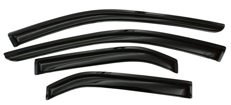 AVS 94183 2018 Jeep Wrangler Unlimited (4-Door) Ventvisor Outside Mount Window Deflectors 4pc - Smoke