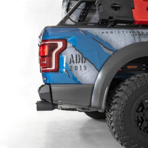 Addictive Desert Designs R110011370103 17-20 Ford Raptor F-150 Bomber Rear Bumper w/ Backup Sensor Cutouts - Image 5