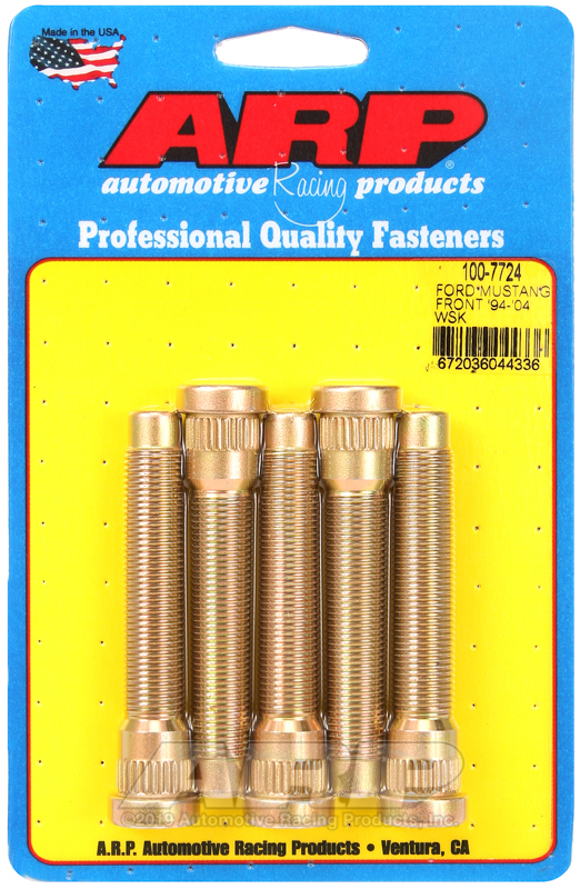 ARP 100-7724 94-04 Ford Mustang Front Wheel Stud Kit (Set of 5) - Image 2
