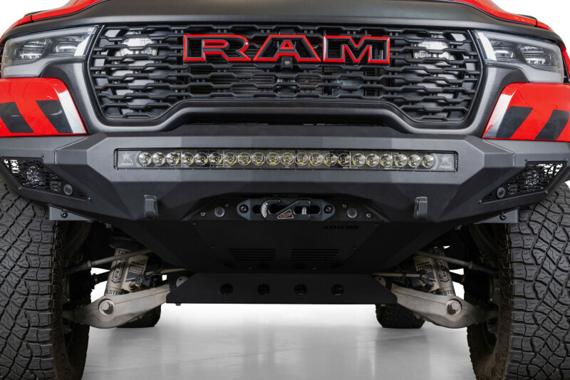 Addictive Desert Designs 2025 Ram RHO Stealth Fighter Front Bumper Winch Kit - Image 6