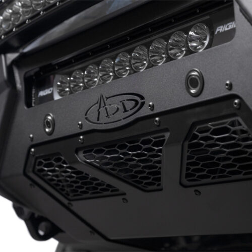 Addictive Desert Designs 2023+ Ford Super Duty HoneyBadger Front Bumper w/ Top Hoop - Image 4