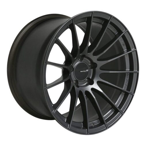 Enkei RS05-RR 18x9.5 35mm ET 5x114.3 75.0 Bore Sparkle Silver Wheel
