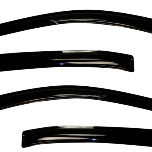 AVS 10-18 Ford Taurus Ventvisor Outside Mount Window Deflectors 4pc - Smoke - Image 5