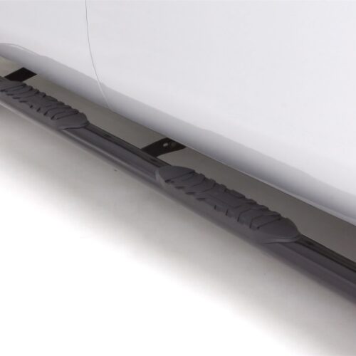 Alternative view of Lund 24078003 03-09 Dodge Ram 2500 Quad Cab 5in. Oval Straight Steel Nerf Bars - Black