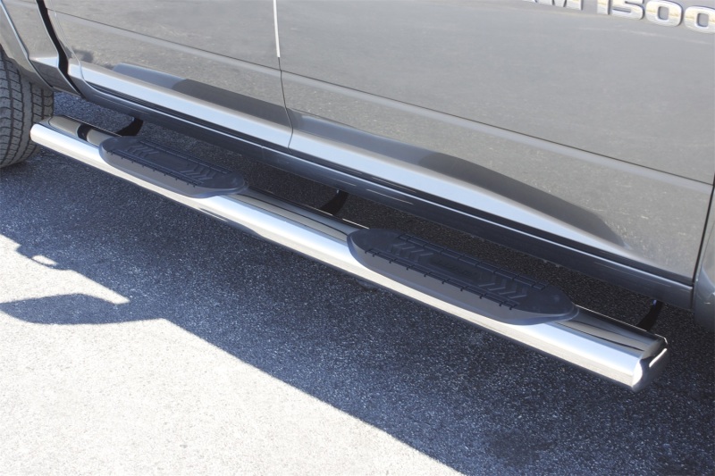 Lund 24385007 10-17 Dodge Ram 2500 Crew Cab 6in. Oval Straight SS Nerf Bars - Polished - Image 8