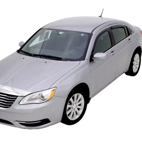 AVS 94458 07-10 Chrysler Sebring Ventvisor Outside Mount Window Deflectors 4pc - Smoke - Image 8