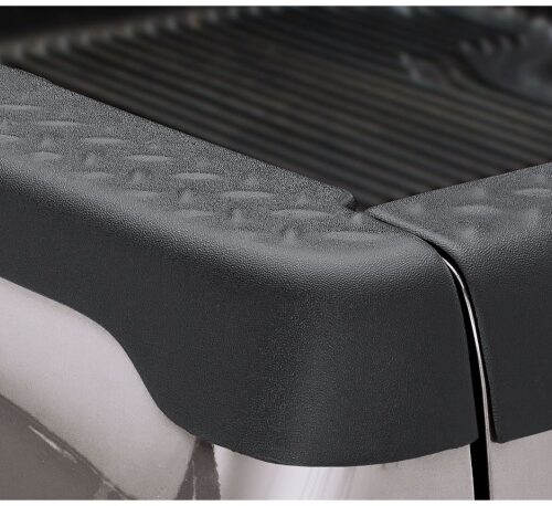 Bushwacker 02-08 Dodge Ram 1500 Fleetside Bed Rail Caps 98.3in Bed - Black