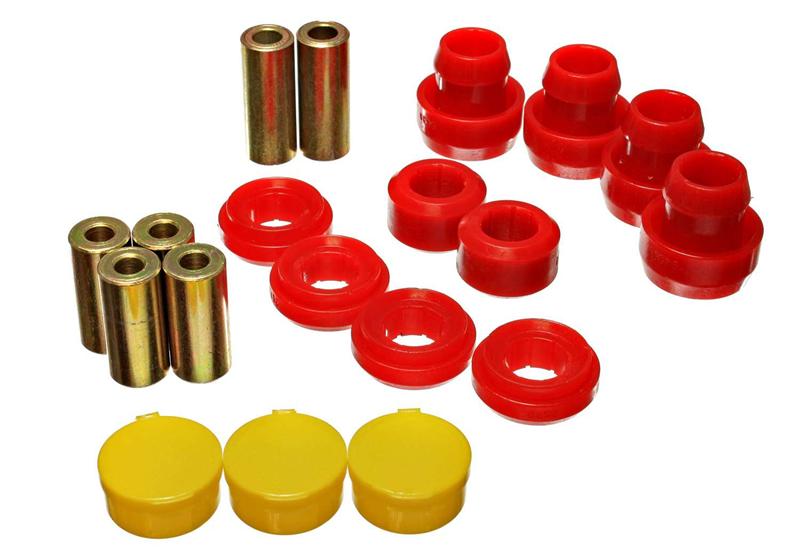 Energy Suspension 16.3119R 97-01 Honda Prelude (Type SH only) Red Front Control Arm Bushing Set - Image 3