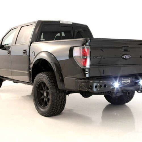 Addictive Desert Designs 10-14 Ford F-150 Raptor Venom Rear Bumper w/ Backup Sensor Cutouts - Image 7