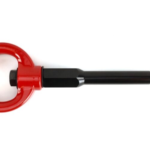 PERRIN 02-07 Subaru WRX/STI Tow Hook Kit (Front) - Red - Image 3