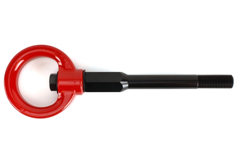 PERRIN 02-07 Subaru WRX/STI Tow Hook Kit (Front) - Red - Image 3