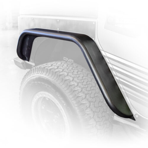 Alternative view of DV8 Offroad FENDB-02 07-18 Jeep Wrangler JK Front & Rear Flat Tube Fenders