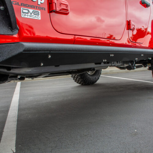 Alternative view of DV8 Offroad SRGL-02 2019+ Jeep Gladiator Side Step/Sliders