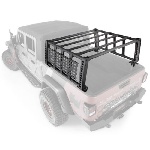 Alternative view of Go Rhino 19-21 Jeep Gladiator XRS Overland Xtreme Rack - Box 2 (Req. gor5950000T-01)