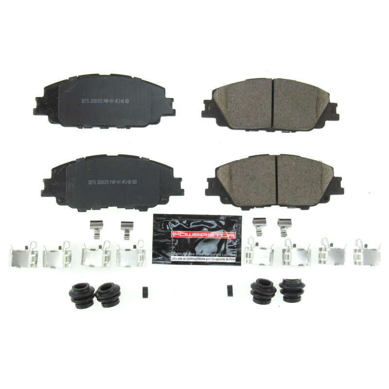 Power Stop 2019 Toyota Corolla Front Z23 Evolution Sport Brake Pads w/Hardware - Image 2
