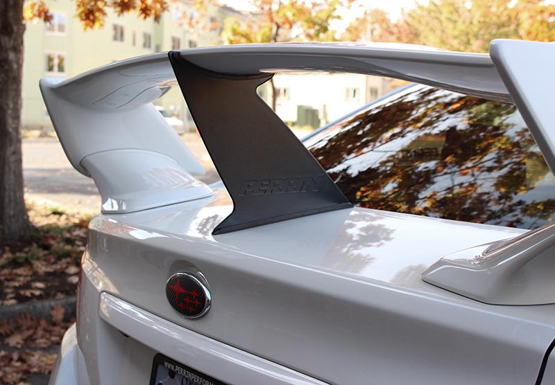 PERRIN 15-21 Subaru STI Wing Stabilizer - Black - Image 5
