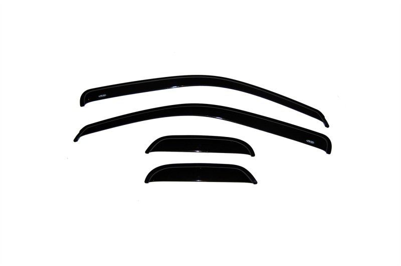 AVS 94503 04-12 Chevy Colorado Ext. Cab Ventvisor Outside Mount Window Deflectors 4pc - Smoke