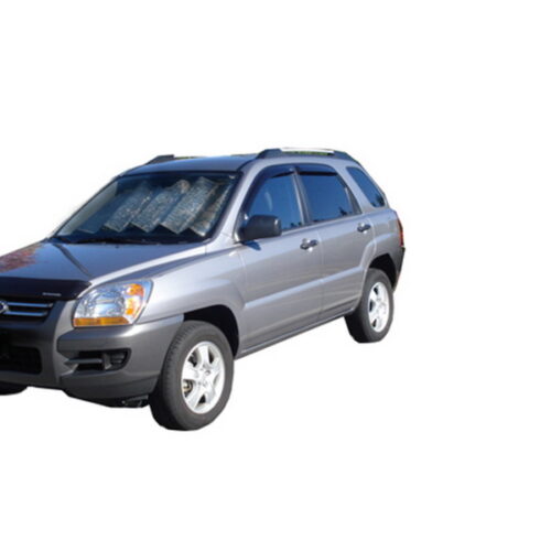 AVS 94211 05-09 Kia Sportage Ventvisor Outside Mount Window Deflectors 4pc - Smoke - Image 4
