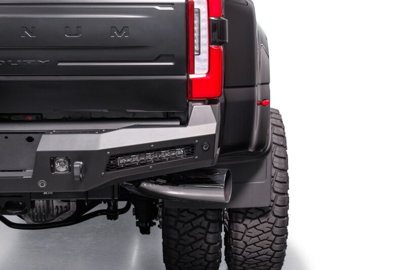 Addictive Desert Designs 23-26 Ford F250/F350/F450 SD HoneyBadger Rear Bumper - Hammer Black - Image 7