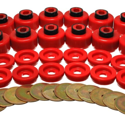 Energy Suspension 3.4156R Body Mount Set - Red - Image 5