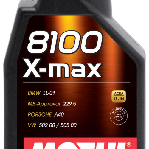 Alternative view of Motul 1L Synthetic Engine Oil 8100 0W40 X-MAX - Porsche A40