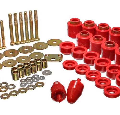 Energy Suspension 2.4108R 1in Body Lift Kit - Red - Image 3