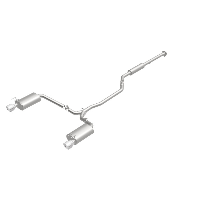MagnaFlow 19181 Sys C/B 2015 Honda Accord 3.5L V6 2.5in SS Dual Split Rear Polished 4.5 Tip - Image 4