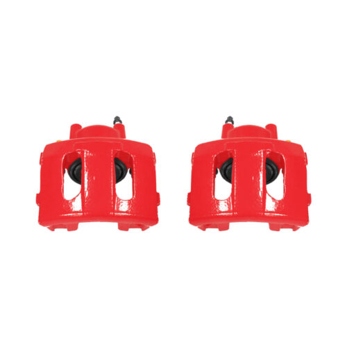 Power Stop 90-01 Jeep Cherokee Front Red Calipers w/o Brackets - Pair - Image 3