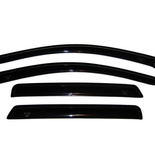 AVS 94072 08-18 Dodge Journey Ventvisor Outside Mount Window Deflectors 4pc - Smoke