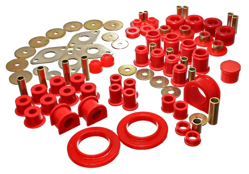 Energy Suspension 8.18107R 01-04 Toyota Tacoma Red Hyper-Flex Master Bushing Set - Image 6