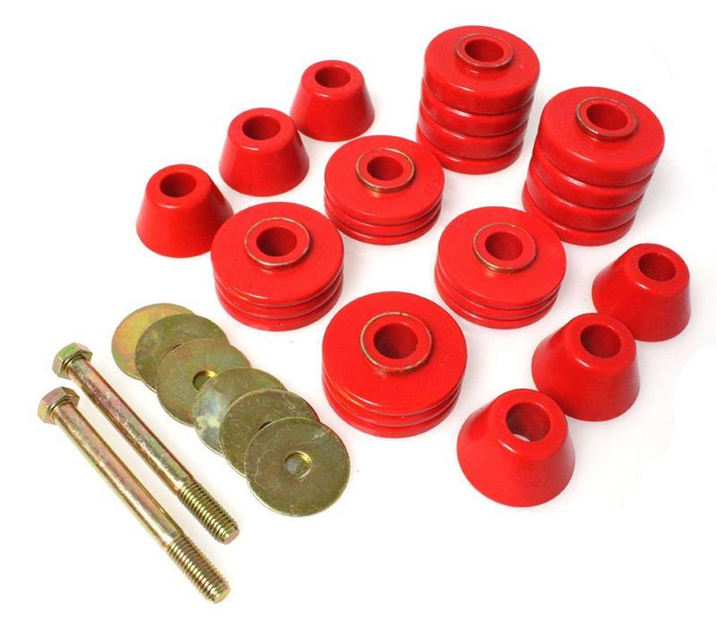 Energy Suspension 2.4108R 1in Body Lift Kit - Red - Image 4