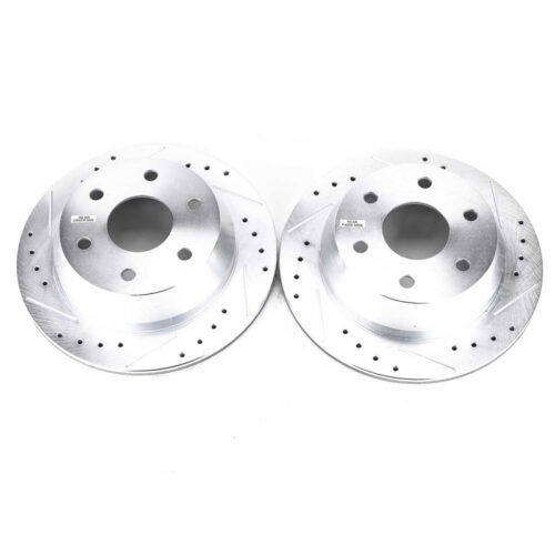 Power Stop 03-05 Chevrolet Astro Rear Evolution Drilled & Slotted Rotors - Pair - Image 3