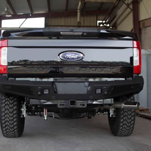 Addictive Desert Designs R167301280103 17-18 Ford F-250 HoneyBadger Rear Bumper w/ Backup Sensor Cutouts - Image 8