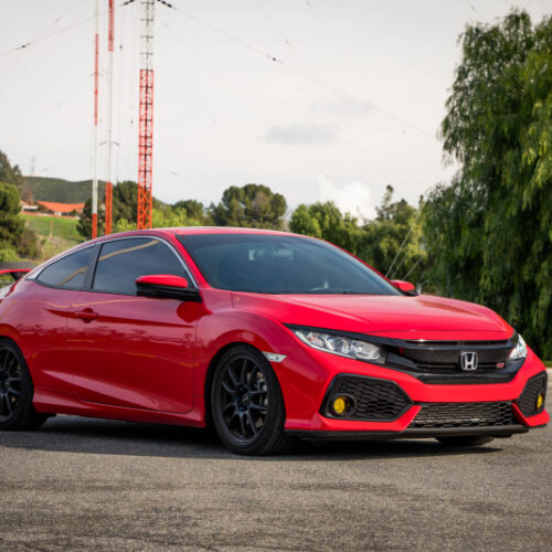 Alternative view of Eibach 17-19 Honda Civic Si Rear Anti-Roll Bar Brace (Rear Brace Endlink Kit Included)