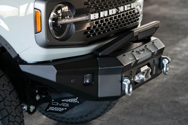 DV8 Offroad LBUN-01 Bull Bar Add-On For DV8 Ford Bronco Bumpers - Fits 13in Elite Series Light Bar - Image 3