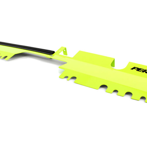 PERRIN 15-21 Subaru WRX/STI Radiator Shroud (With/Without OEM Intake Scoop) - Neon Yellow - Image 4