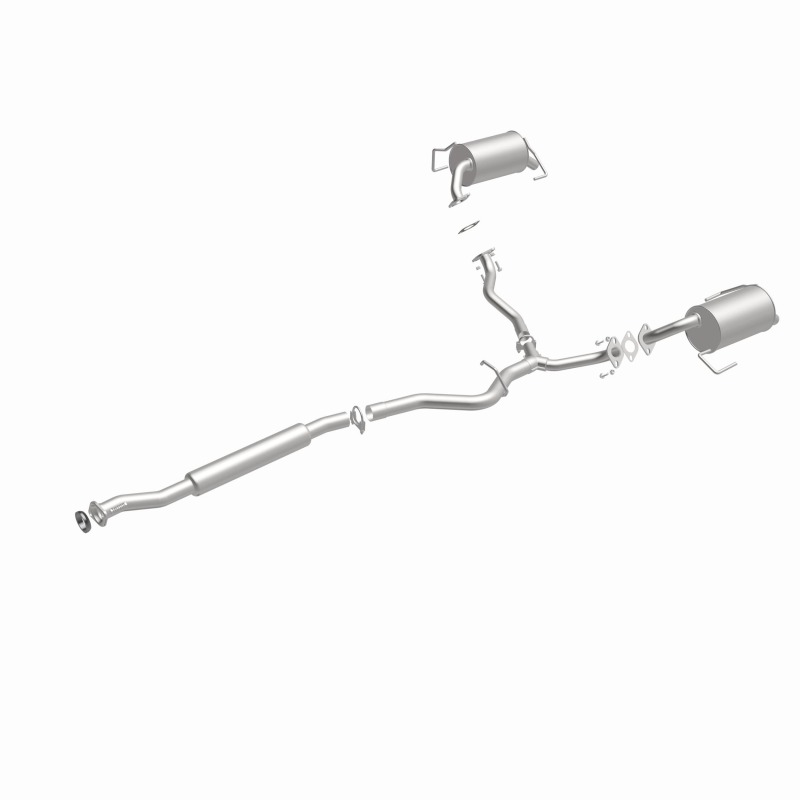 BRExhaust 06-09 Subaru Outback 2.5L Exhaust Kit - Image 4