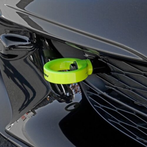 PERRIN 20-25 Toyota Supra Tow Hook Kit (Front) - Neon Yellow - Image 6
