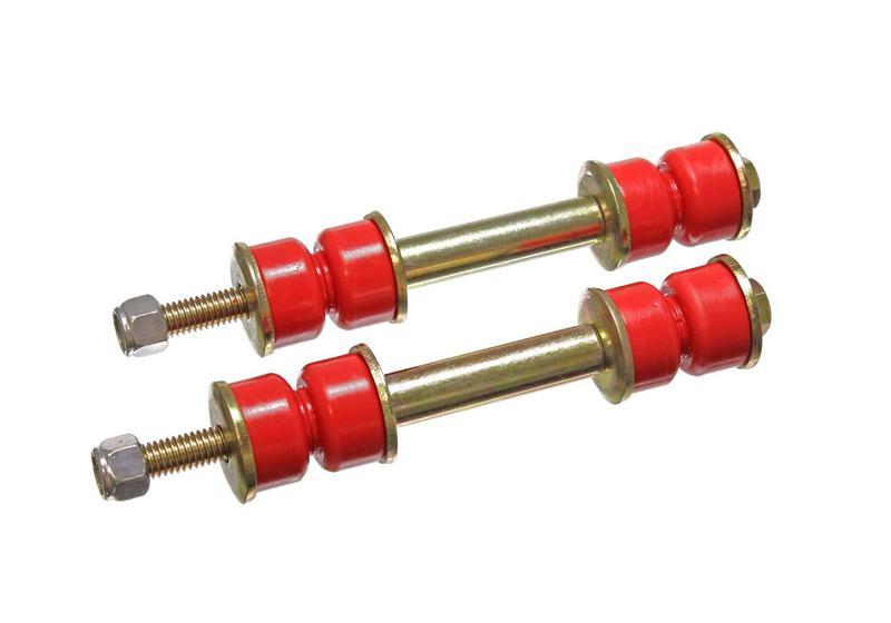 Energy Suspension 9.8124R Universal 3 9/16 Inch Red Front/Rear Sway Bar End Links w/ Hardware - Image 2
