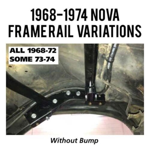 Ridetech 11267197 68-72 Nova (w/o FrameRail Bump) Double Adjustable Bolt-On 4-Link w/ Rubber Rod Ends - Image 3