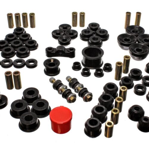 Energy Suspension 16.18104G 90-93 Acura Integra Black Hyper-Flex Master Bushing Set