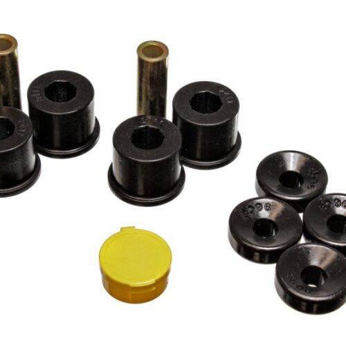 Energy Suspension 16.8111G 99-00 Honda Civic Si Black Front Shock Bushing Set - Image 6