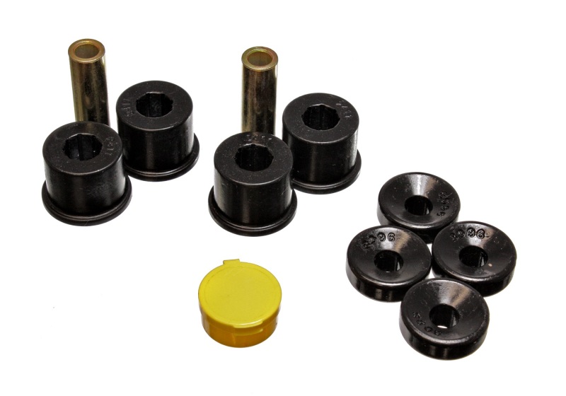 Energy Suspension 16.8111G 99-00 Honda Civic Si Black Front Shock Bushing Set - Image 6