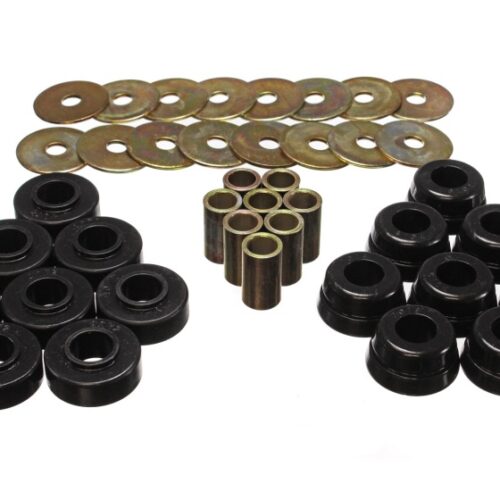 Energy Suspension 3.4126G GM Body Mount Set W/Hardware - Black