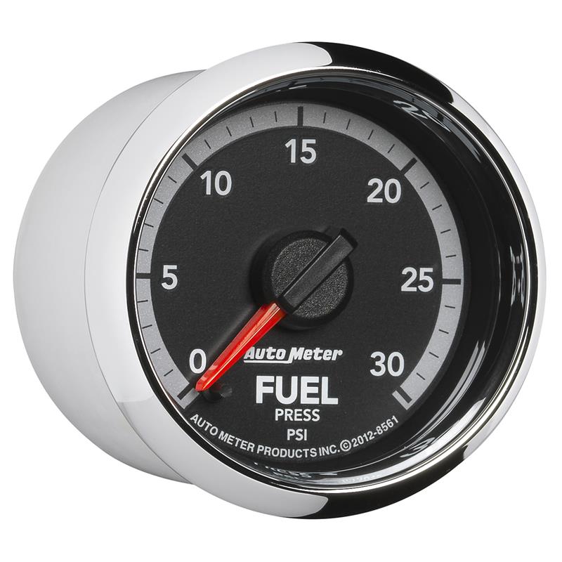 Autometer 8561 Factory Match 52.4mm Full Sweep Electronic 0-30 PSI Fuel Pressure Gauge Dodge 4th Gen - Image 5