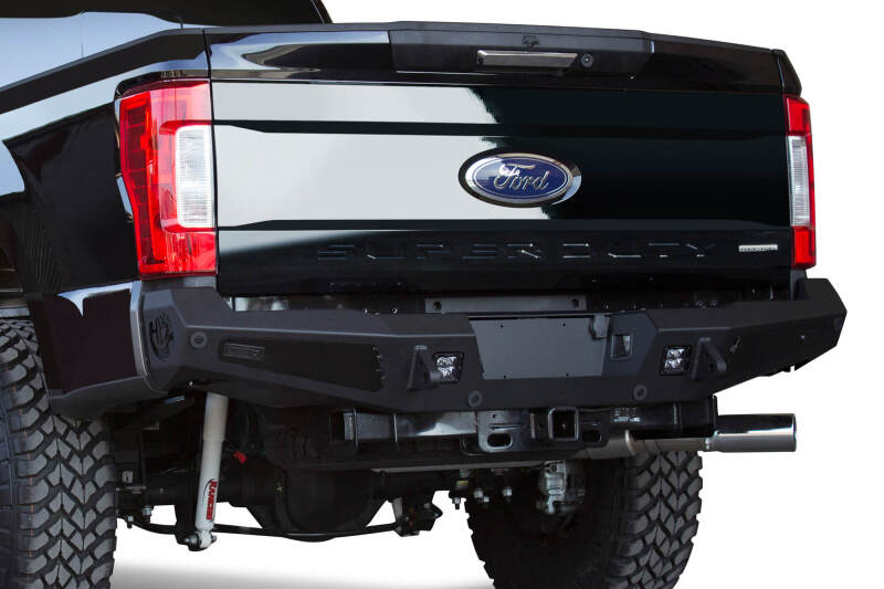 Addictive Desert Designs R167301280103 17-18 Ford F-250 HoneyBadger Rear Bumper w/ Backup Sensor Cutouts - Image 7